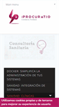 Mobile Screenshot of iprocuratio.com