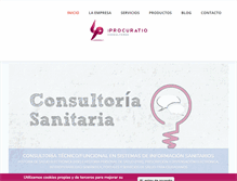 Tablet Screenshot of iprocuratio.com